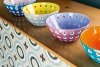 Guzzini LE MURRINE Miska 25 cm / Żółto Turkusowa